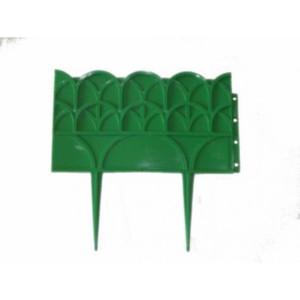 Заборчик декоративный 40 см 14 см зеленый ПОЛИСАД Акведуук