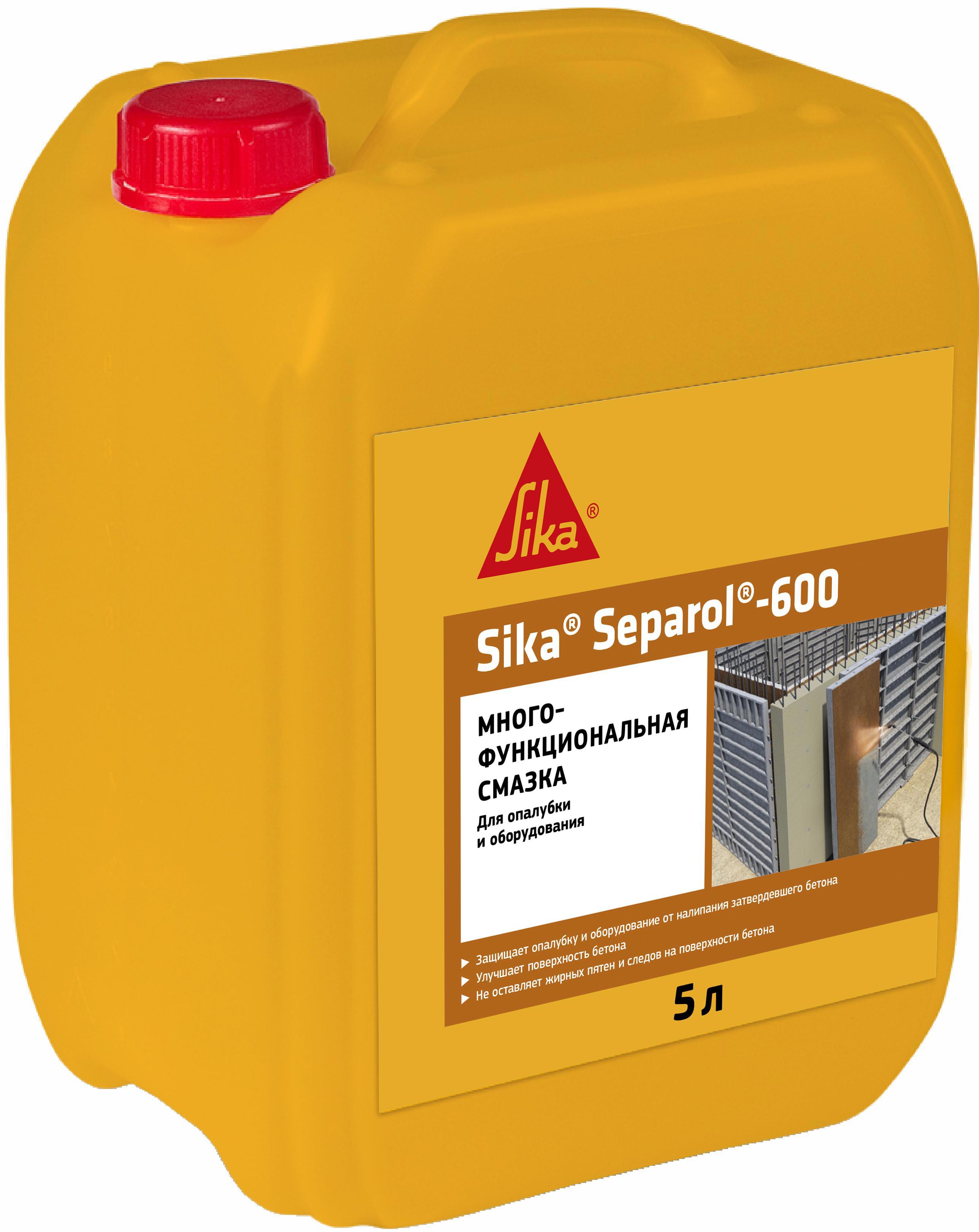 90260635 Смазка синтетическая Separol-600 для форм и опалубки 5 л STLM-0153547 SIKA
