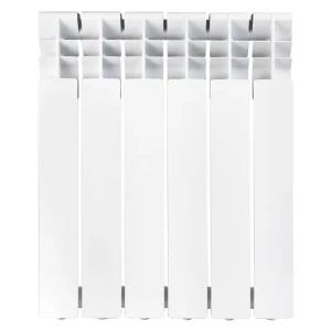 Радиатор Тепломир 500/96 6 секций алюминий белый