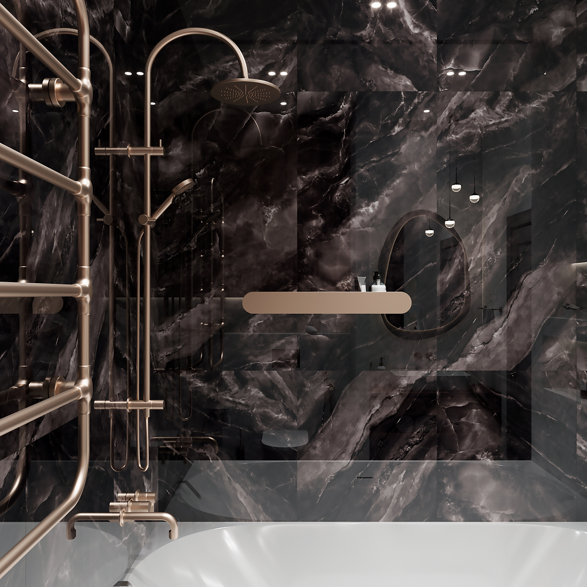 Керамогранит BLACK ROCK 60х120 Arcadia Ceramica HG2010-A