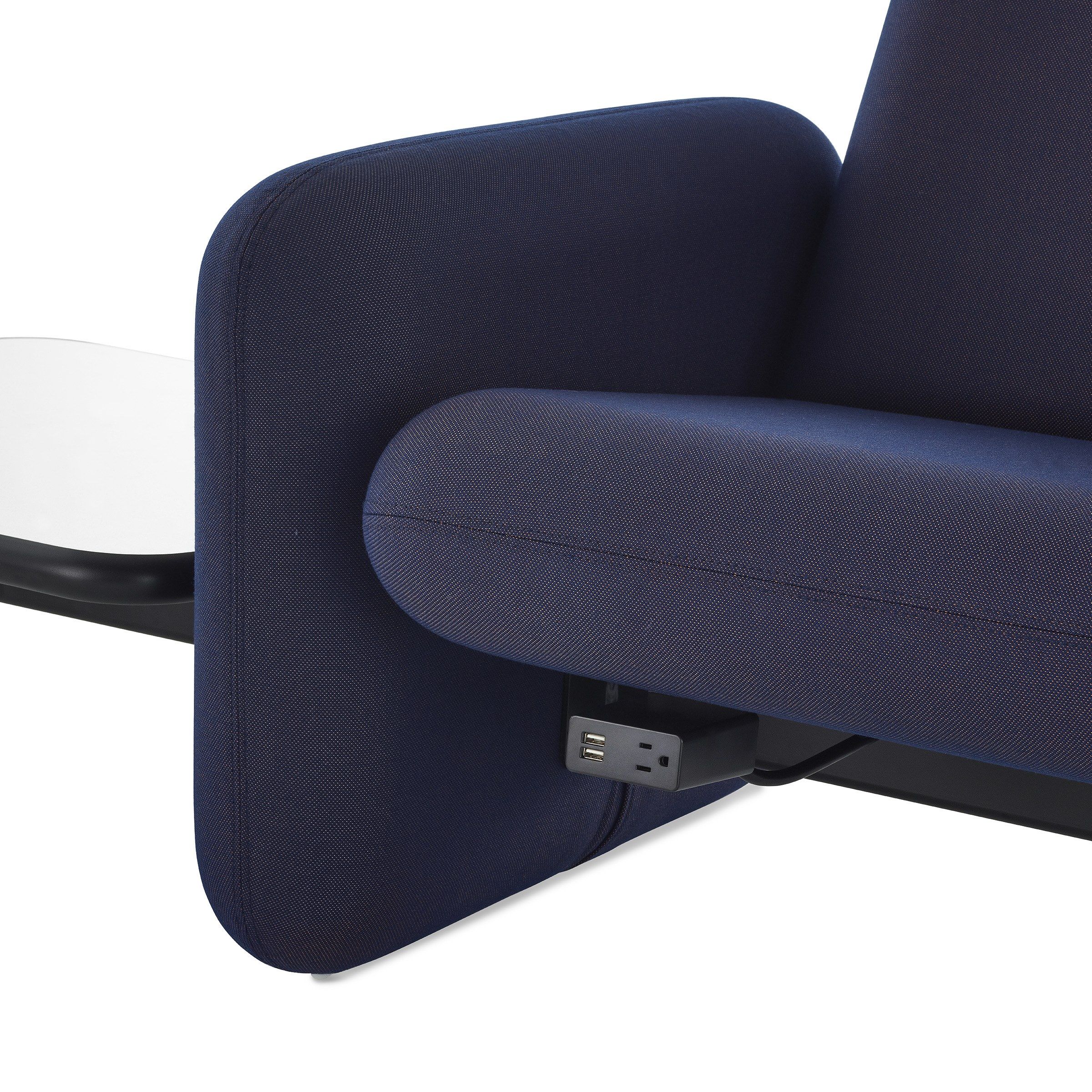 Тканевый диван с журнальной стойкой Herman Miller Wilkes ARCH-00012559 - Вид №5