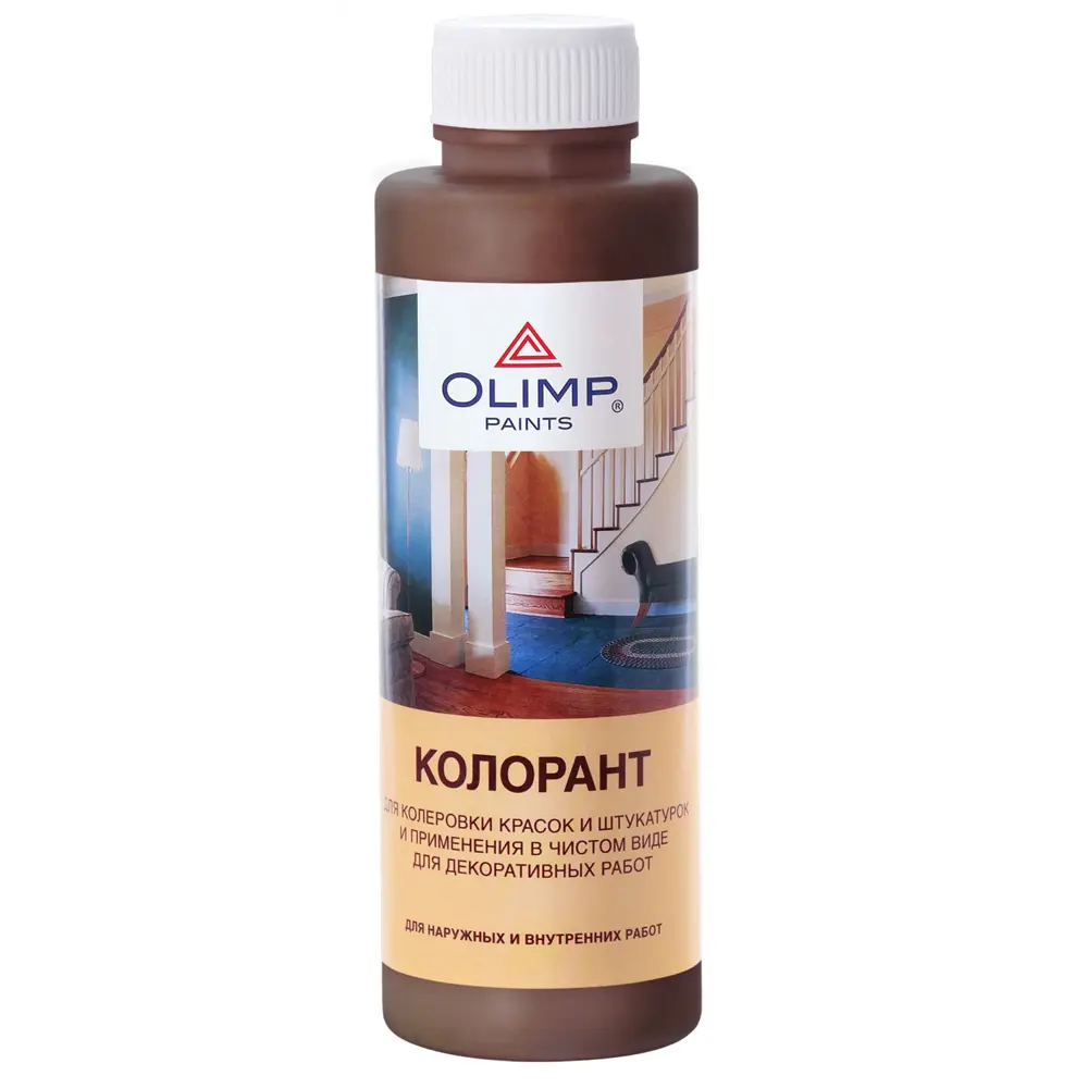 Колорант Husky Olimp акриловый 500 мл цвет №106 темно-коричневый 84391832 STLM-2199217  - Вид №1