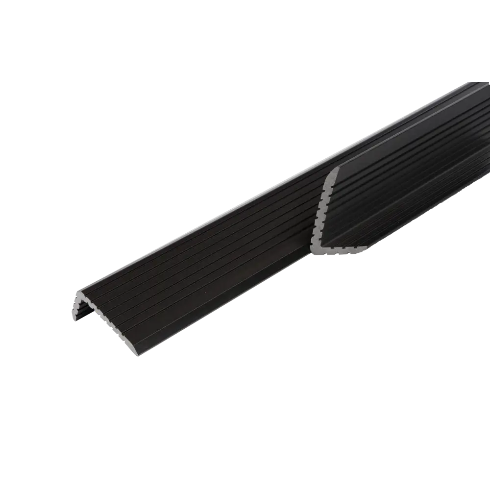 Уголок торцевой для террасной доски T-Decks 35x70x3000 мм ДПК цвет графит STLM-2048970