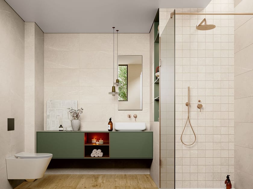 Пол/покрытие из глазурованной керамогранита для внутренних и наружных работ RECER Native ARCH-00140691