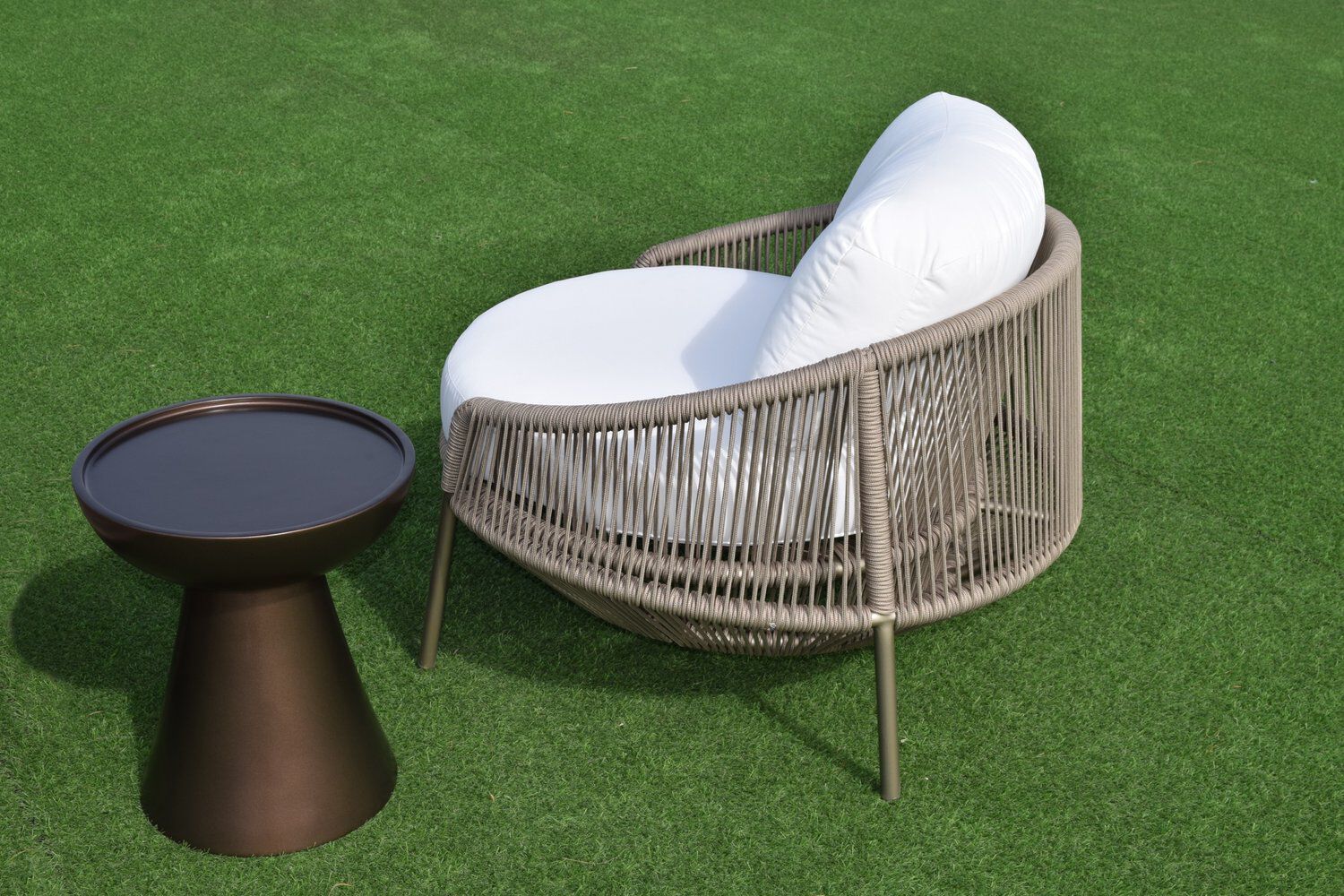 Тканевое садовое кресло с подлокотниками ABLE Sunray ARCH-00125641 - Вид №9