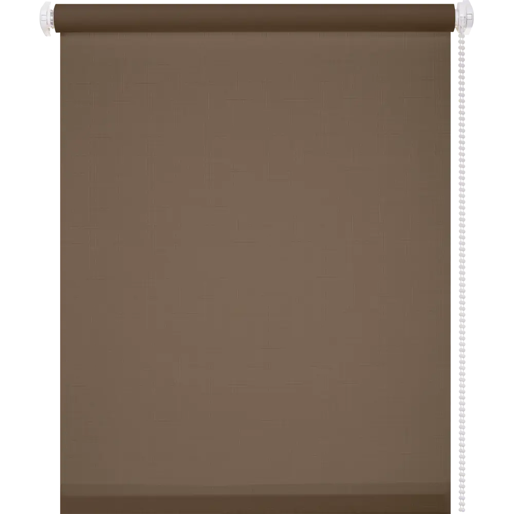 Штора рулонная Inspire Шантунг 55x160 см коричневая STLM-2029532 - Вид №1