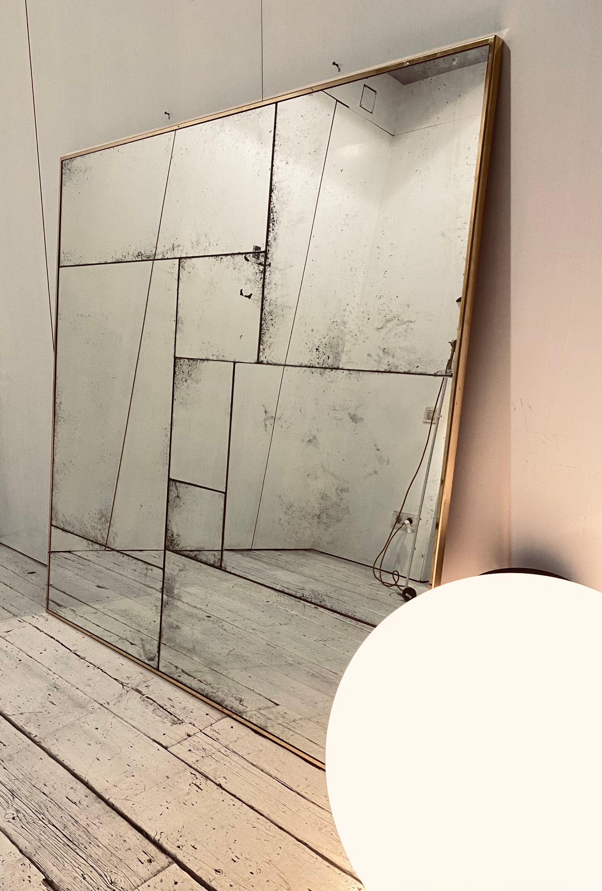 Прямоугольное зеркало в рамке Jover+Valls PATCHWORK ARCH-00090768 - Вид №13