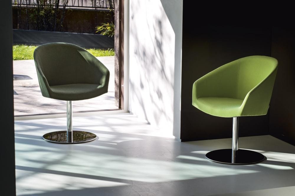 Ткань поворотный стул с подлокотниками Cizeta GABA ARCH-00080781 - Вид №5