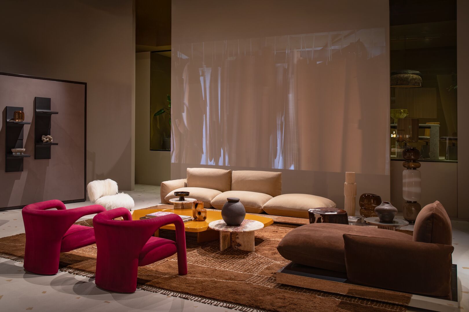 Кожаный модульный диван Baxter Aura ARCH-00089329 - Вид №5