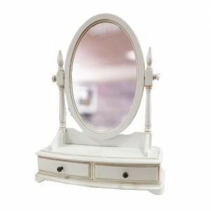 Зеркало-трюмо настольное белое с ящиками Marcel & Chateau MARIA&STEFANIA MARCEL & CHATEAU 00-3966678 Белый