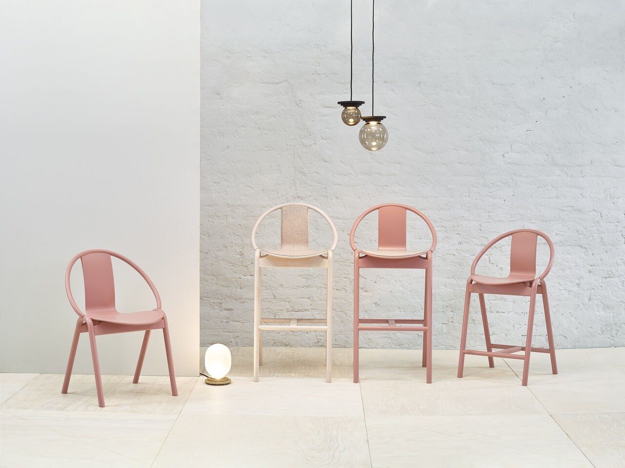 Высокий деревянный стул со спинкой TON AGAIN ARCH-00060401 - Вид №5