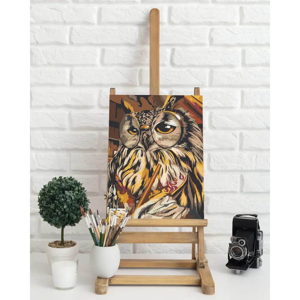 Картина по номерам Мисс Мудрость 40х50 см FBRUSH STLM-2015734 - Вид №2