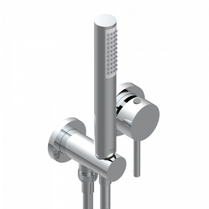 G5B-6561B Trim only for wall mixer with complete handshower on hook Thg-paris Nano с рукоятками Хром