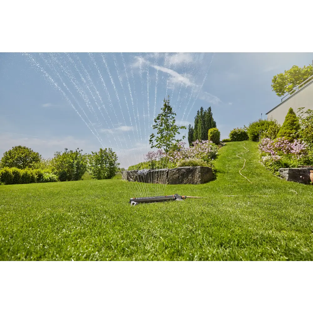 Дождеватель для полива осциллирующий Gardena AquaZoom L, 350 (м²) STLM-2076543 - Вид №12