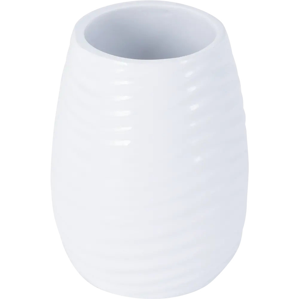 Стакан для зубных щёток настольный Brissen «Bosco» полирезина цвет белый STLM-2160607