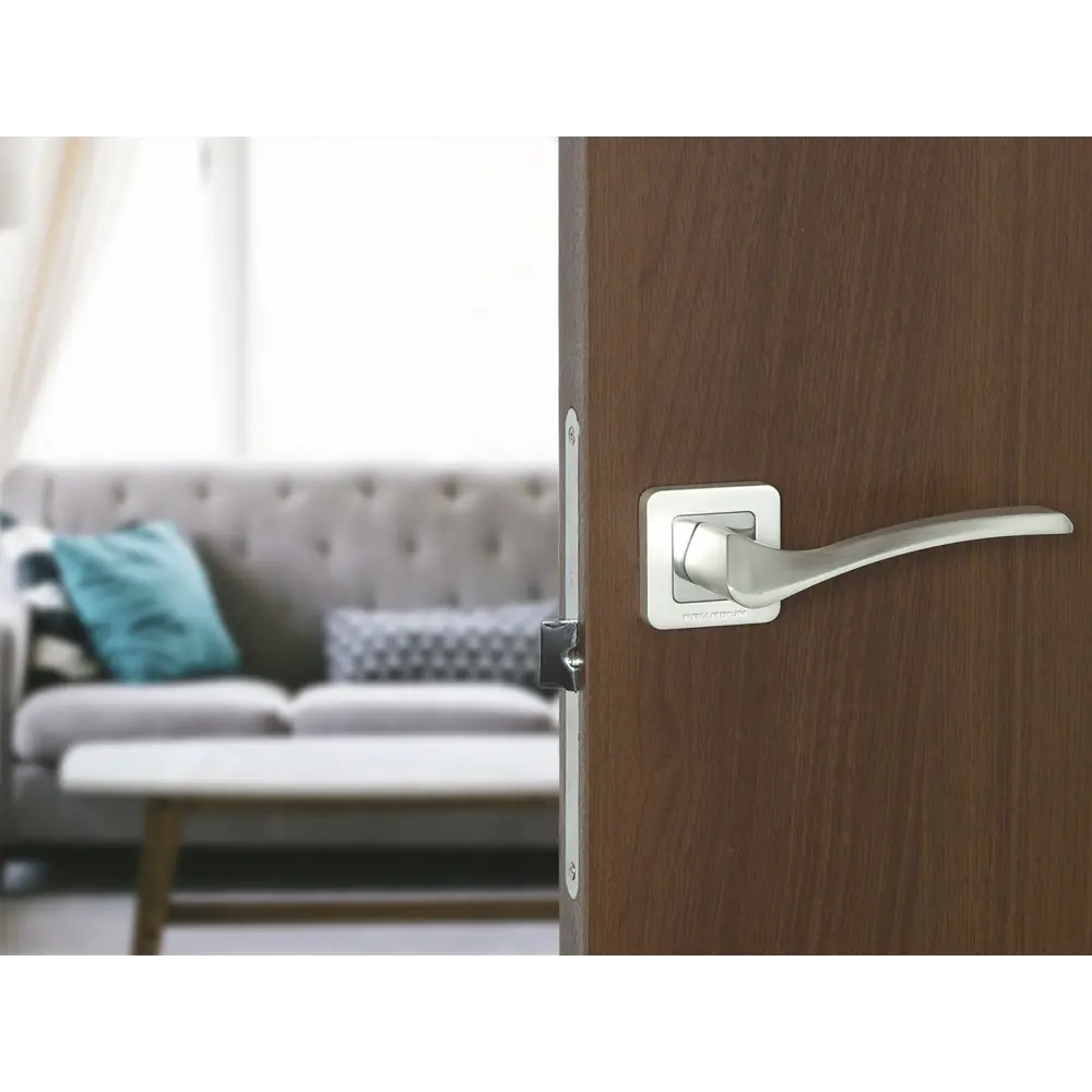 Ручки дверные на розетке Palladium Nexus 20, цвет белый STLM-2197235 - Вид №5