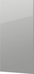 85036556 Дверь для шкафа Аша грей 29.7x76.5 см ЛДСП цвет светло-серый Аша серый STLM-0057847 DELINIA ID