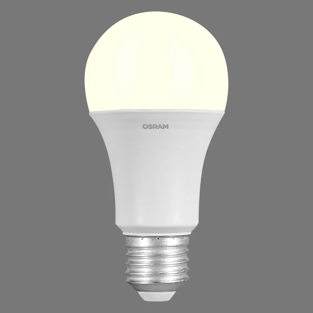 Лампа светодиодная Osram E27 220-240 В 12 Вт груша матовая 960 лм, нейтральный белый свет 83230005 STLM-2042357  - Вид №1