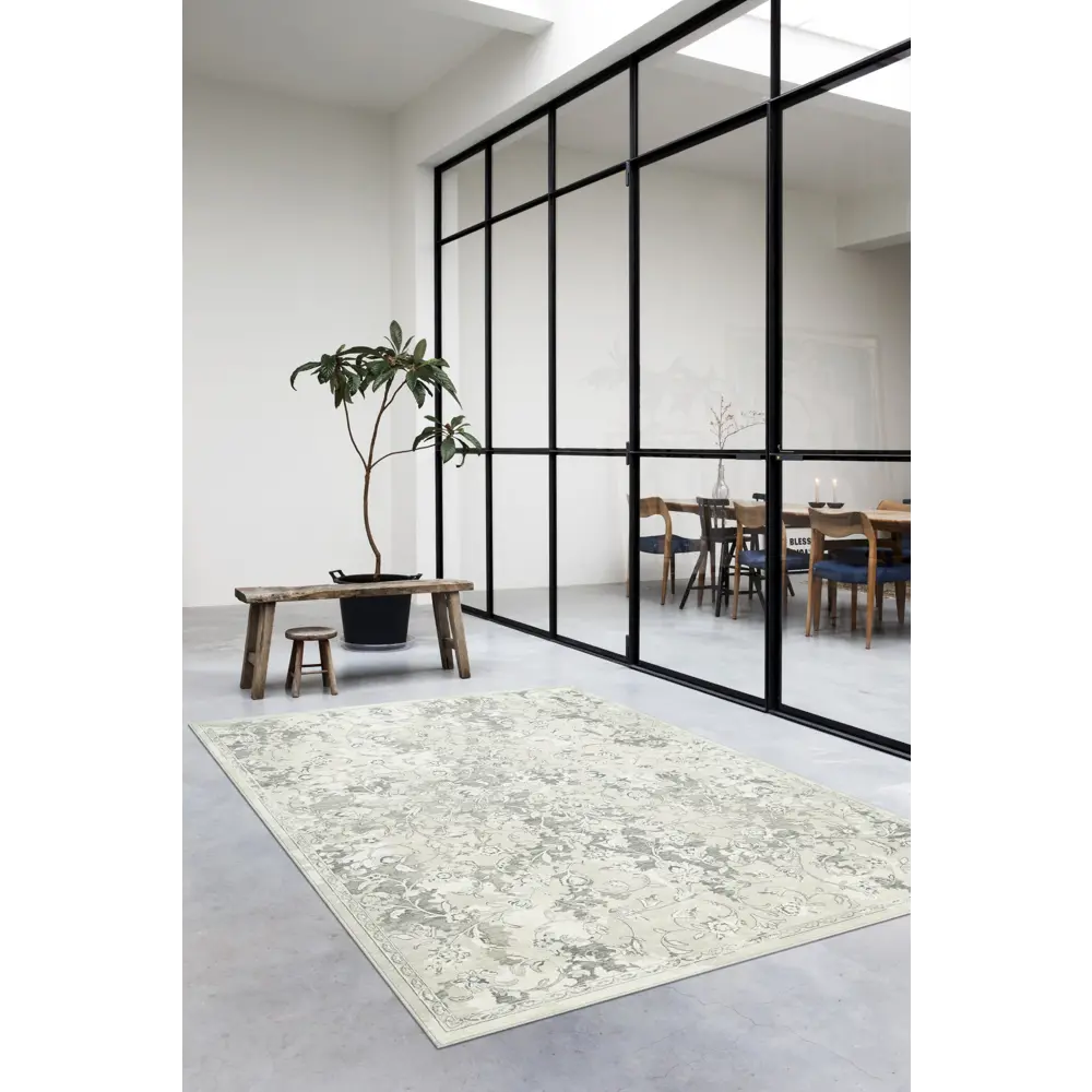 Ковер полиэстер Fresco 69002/6555 160х230 см цвет серый RAGOLLE STLM-2145265 - Вид №6