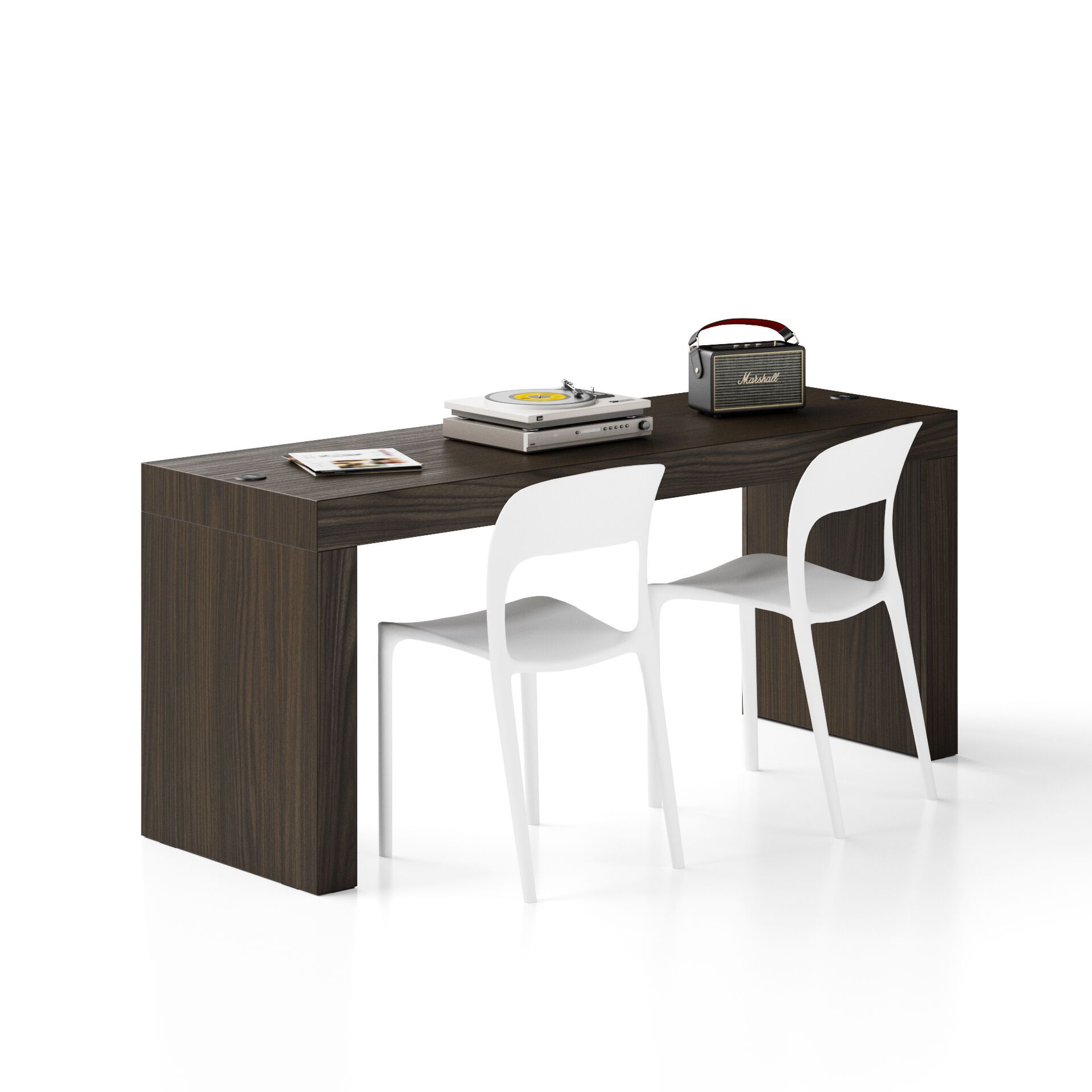 Прямоугольный меламинированный стол с беспроводным зарядным устройством Mobili Fiver Evolution ARCH-00123647 - Вид №22