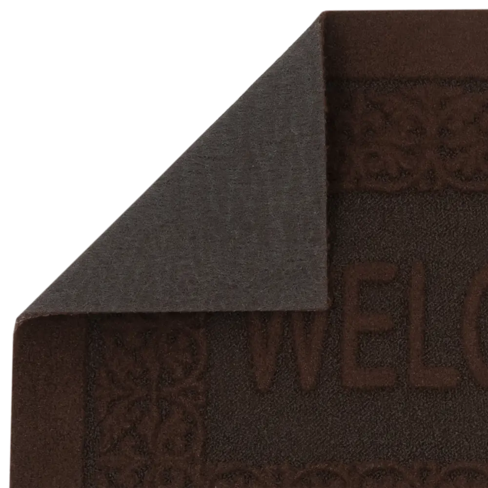 Коврик грязезащитный полипропилен/латекс 40x60 см цвет коричневый CTIM STLM-2093646 - Вид №4