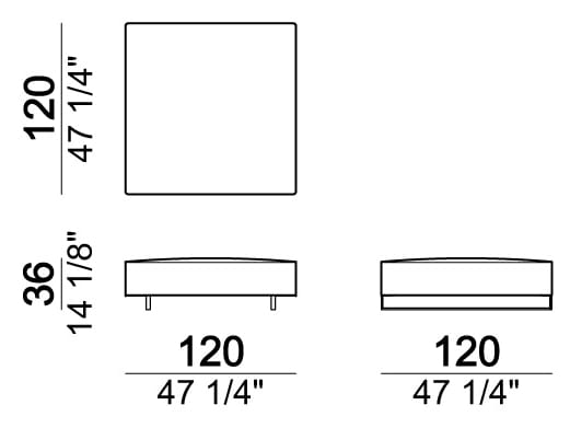 Секционный кожаный диван Arketipo ARCH-00037376 - Вид №11