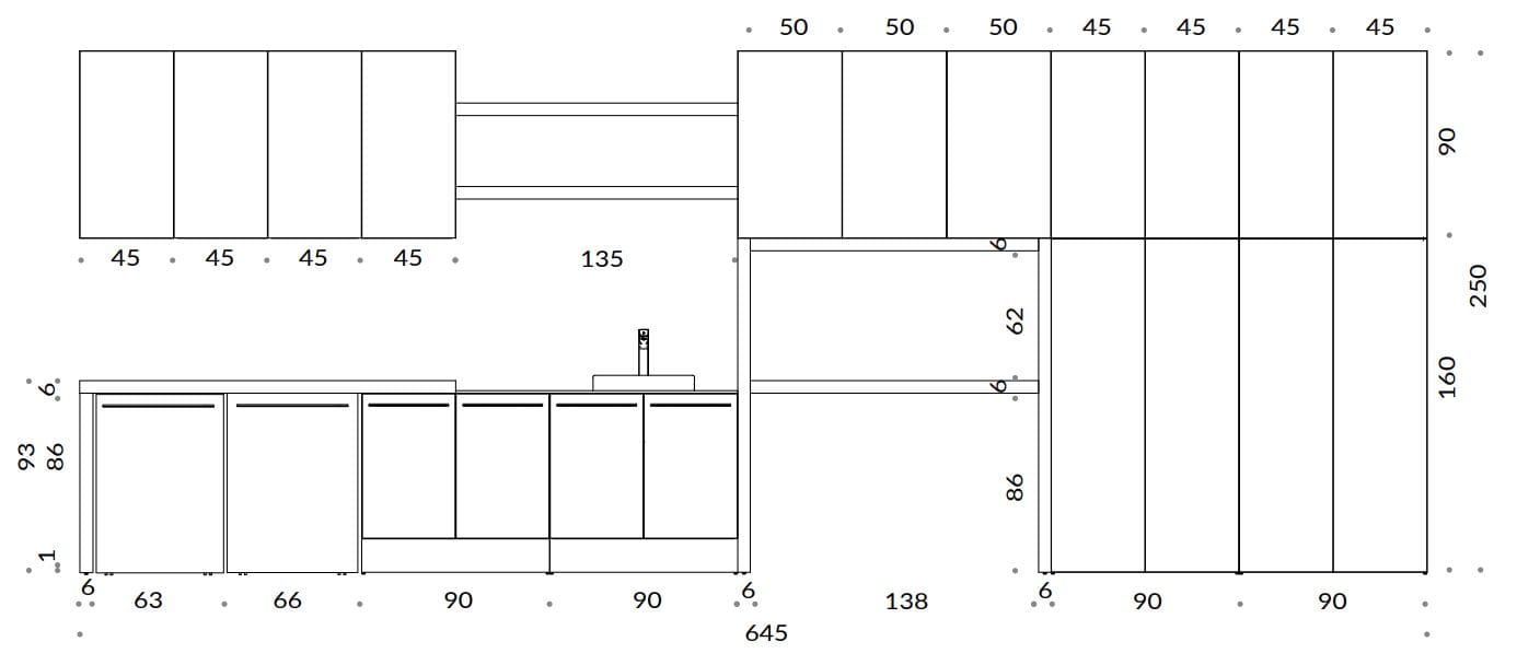Шкаф для стиральной машины Gruppo Geromin магазин ARCH-00030761 - Вид №4