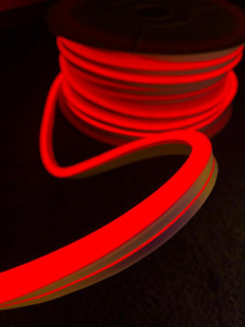 90553028 Неоновая светодиодная лента N-088 20м 8х16мм 220В 120 LED/m IP 67 цвет красный STLM-0278140 PJ NEON