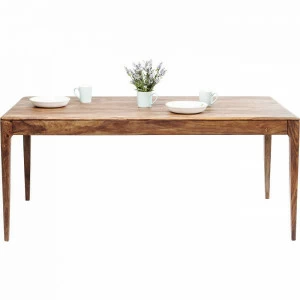 Обеденный стол деревянный 200 см Brooklyn Nature KARE BROOKLYN 323082 Коричневый