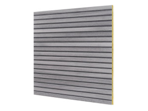 Звукопоглощающие панели из каменной ваты для подвесного потолка под дерево