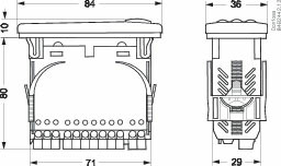 Danfoss EKC 202x ЕKC 202D Контроллер испарителя и уровня 084B8636  - Вид №92