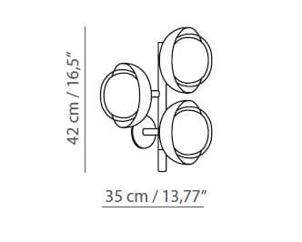 Металлический настенный светильник с фиксированной рукояткой Tooy ARCH-00078296 - Вид №1