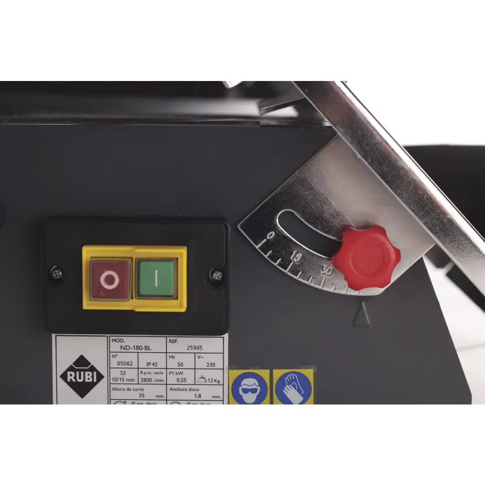 Плиткорез электрический Rubi ND-180 513 Вт, 180 мм STLM-2136524 - Вид №3