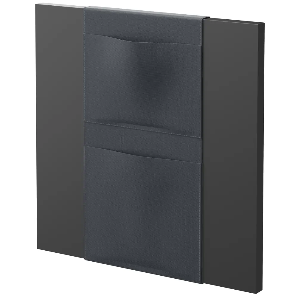 Органайзер дверной Spaceo KUB Paris 80x18 см полиэстер цвет чёрный STLM-2029435 - Вид №1