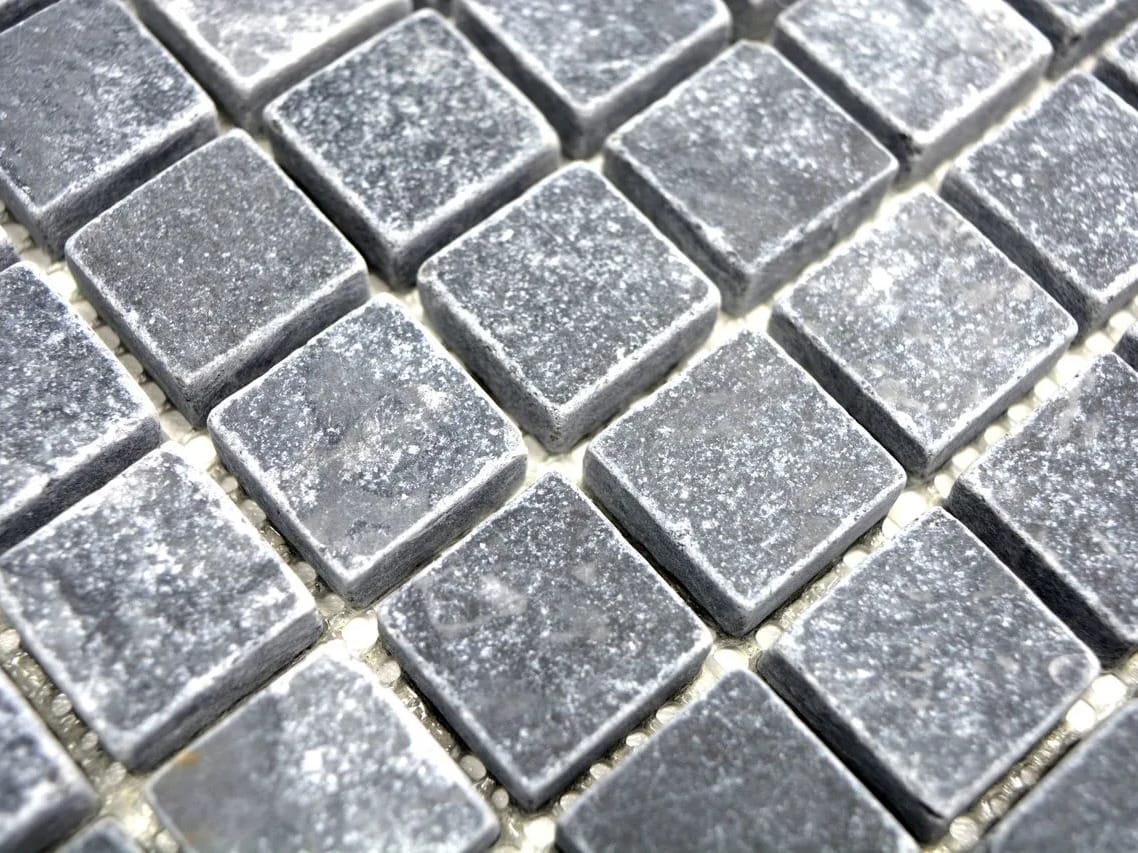 Черная мраморная мозаика Marquina Mosaix ARCH-00066390