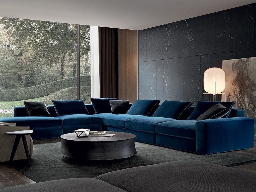 Угловой диван из ткани Poliform ARCH-00067565 - Вид №3