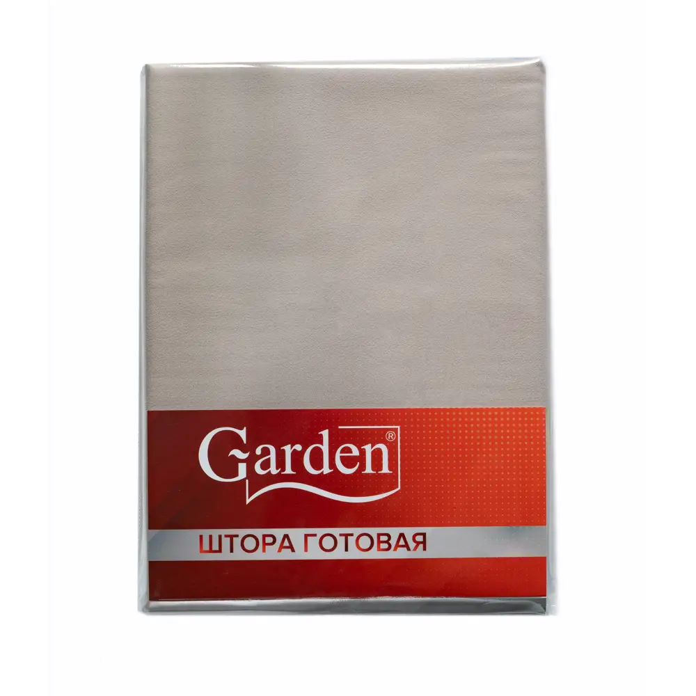 Штора на ленте 140x260 см цвет светло-серый GARDEN STLM-2191029 - Вид №7