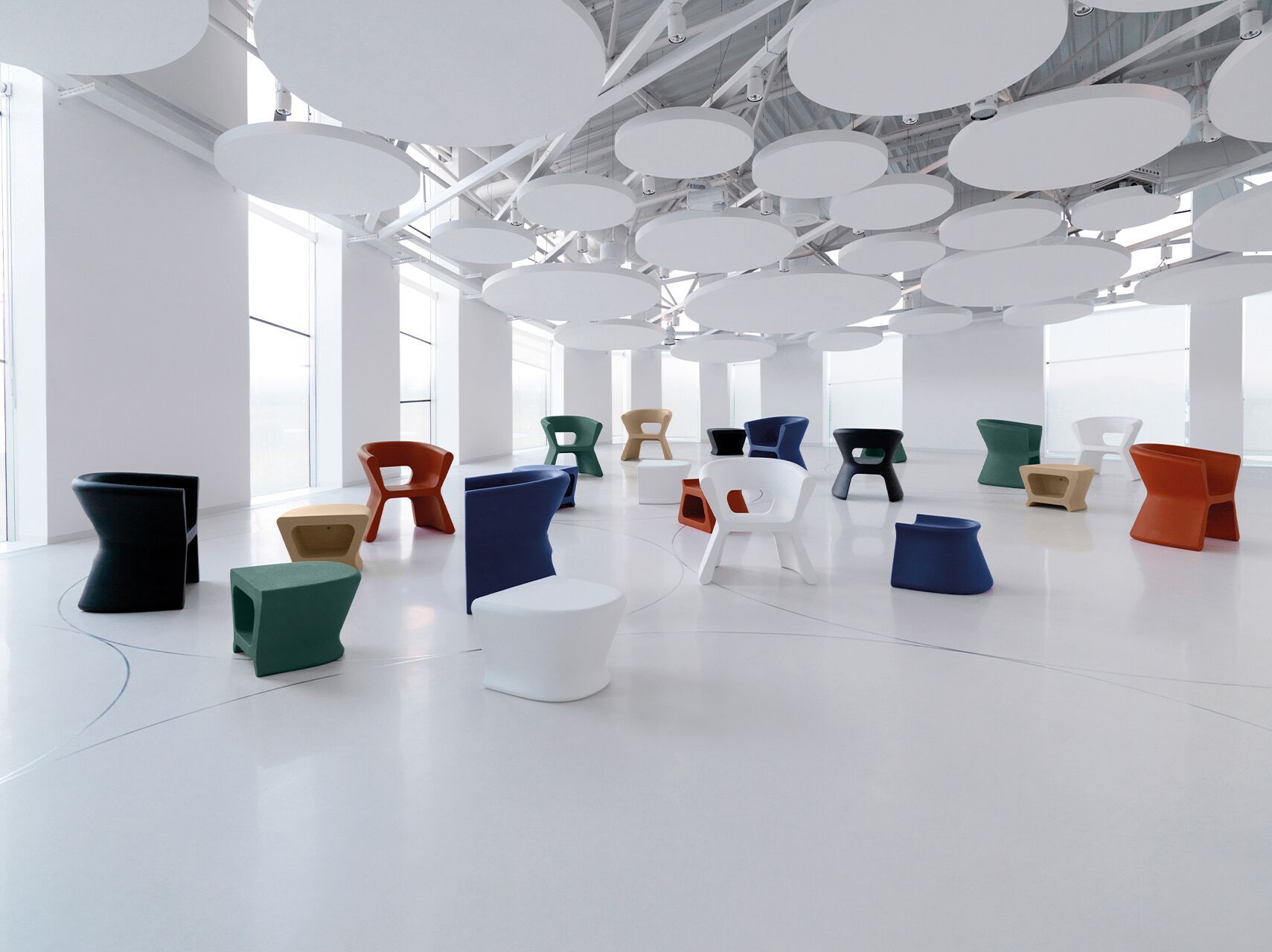 Полиэтиленовое садовое кресло Vondom Pal ARCH-00026031