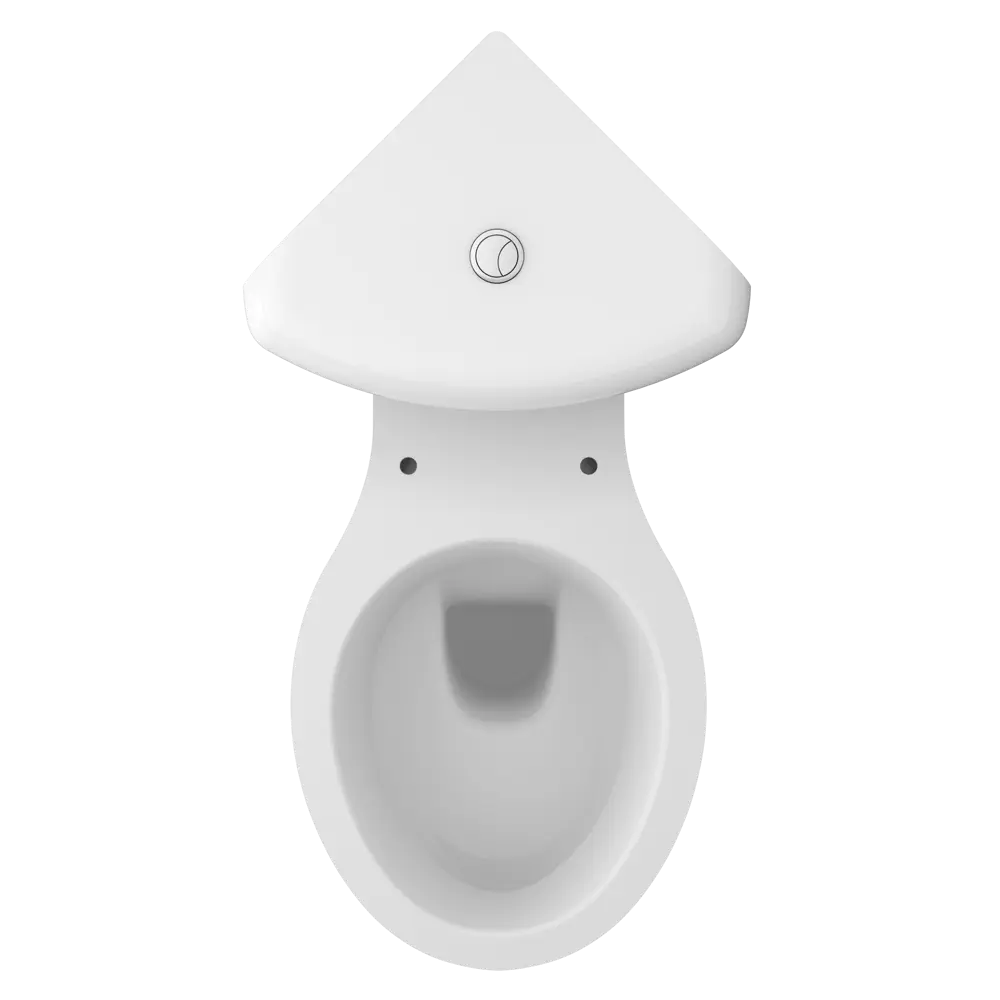 Унитаз-компакт Vitra угловой Normus горизонтальный выпуск двойной слив STLM-2061212 - Вид №2