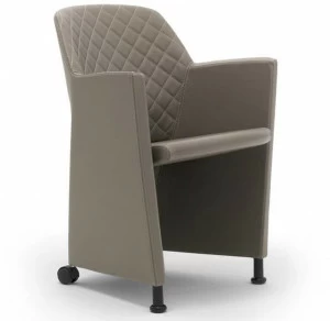 Leyform Кожаное кресло для конференций с подлокотниками  1780