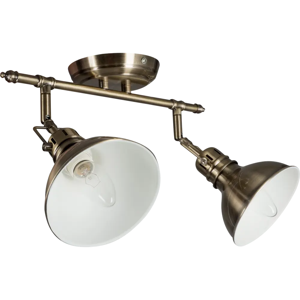 Спот Maruk 2 лампы 4 м² цвет бронза Arte Lamp STLM-2154282 - Вид №1