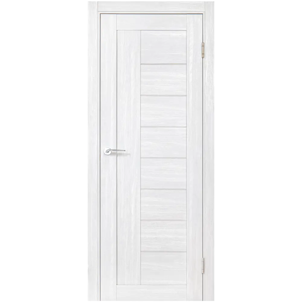 Комплект двери Легда-29.1 глухая 70x200 см Hardflex цвет светло серый с добором 100 мм PORTIKA STLM-2041756