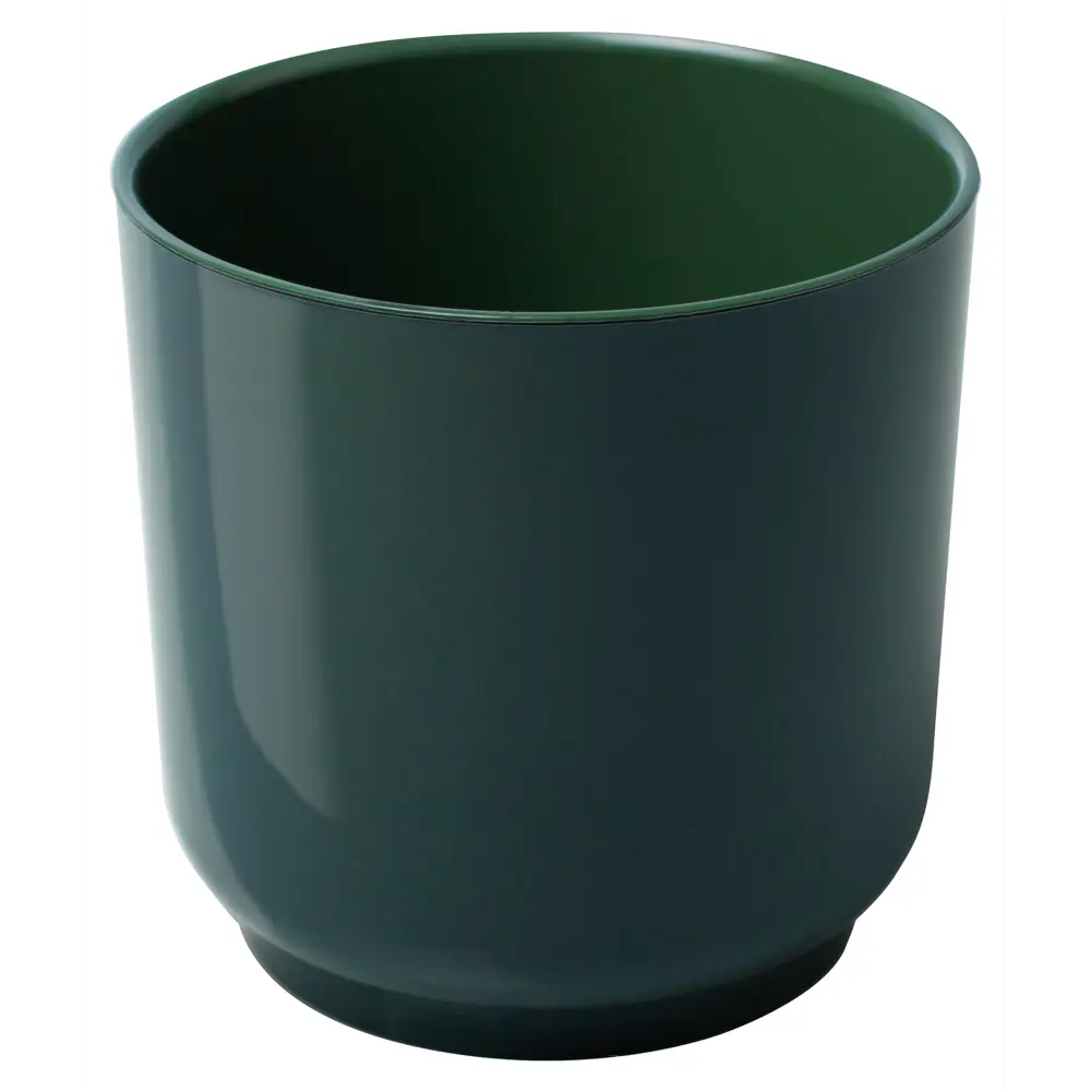 Кашпо Evergreen Design Дельта 13x13.5x13 см v1.5 л пластик нефрит STLM-2136528
