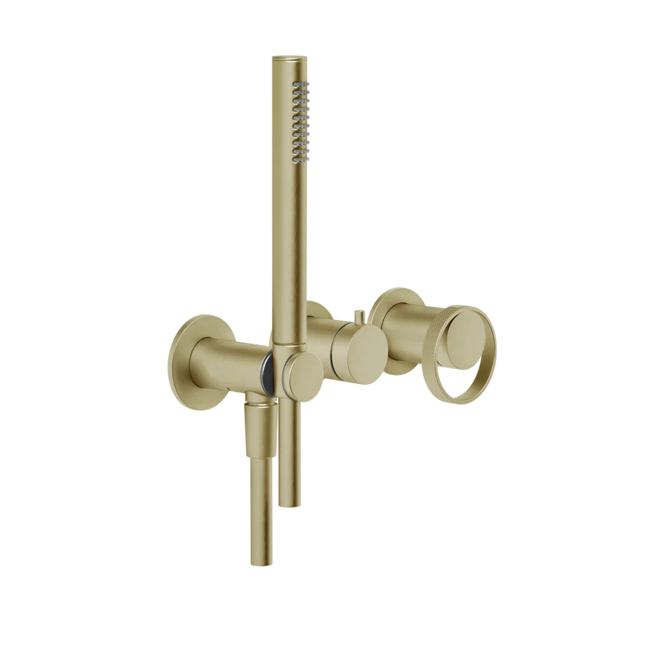 Смеситель для душа 63345 727 Gessi Anello ЛАТУНЬ МАТОВАЯ PVD 63345727