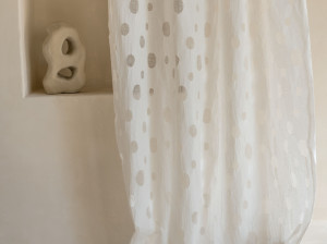 Льняная ткань devorè