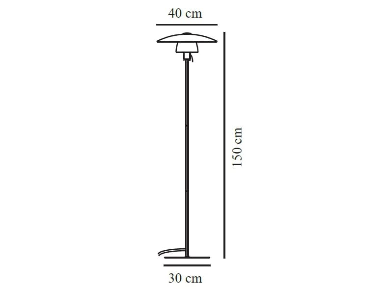 Торшер из металла и стекла Nordlux Верона ARCH-00054302 - Вид №4