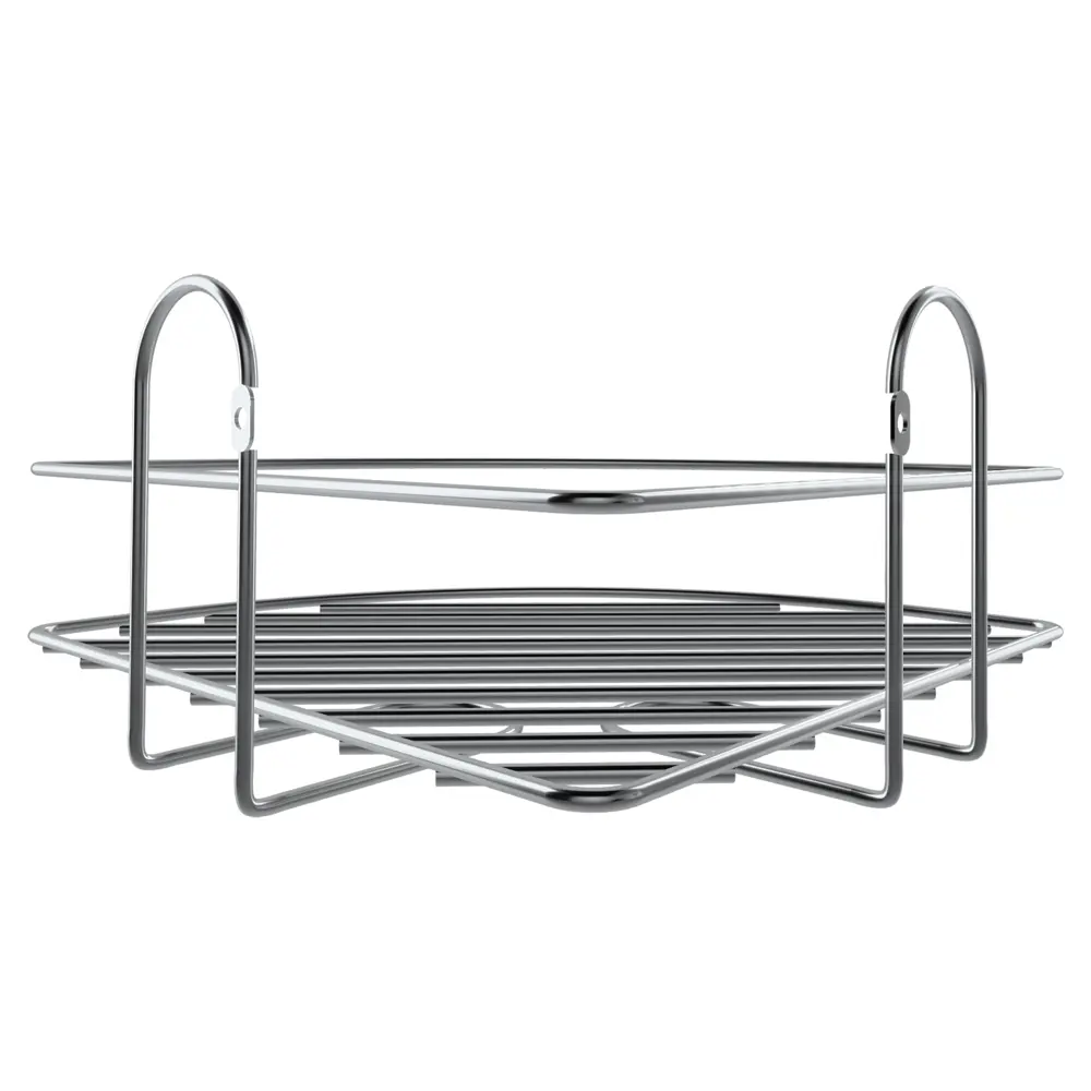 Полка для ванной Lemer Nil 23x12 см металл цвет хром 89445826 STLM-2079416 - Вид №6