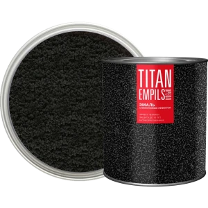 Грунт-эмаль 3 в 1 Ореол Titan молотковая цвет черный 2.5 кг