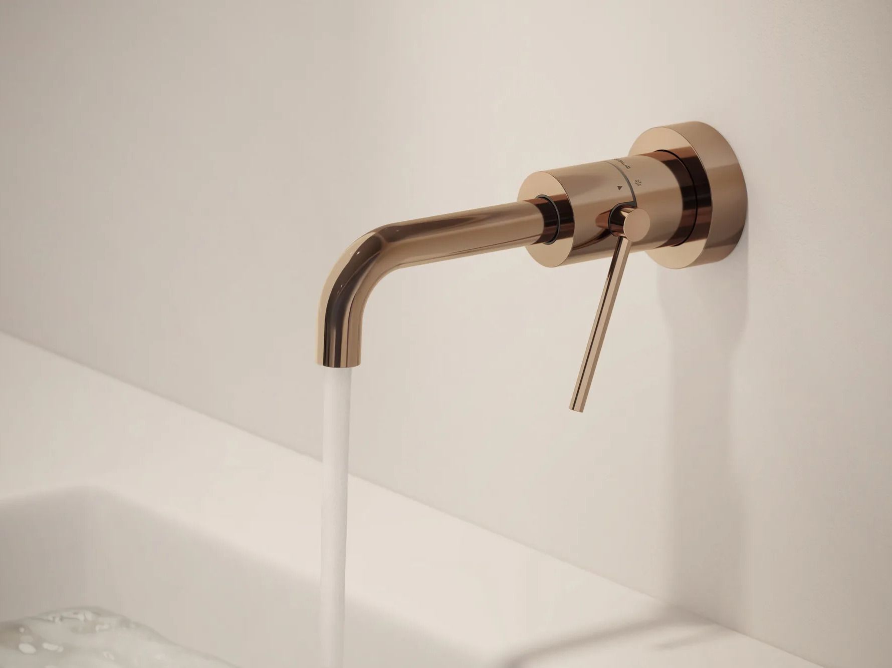 Однорычажный настенный смеситель для раковины с аэратором Nobili Velis ARCH-00030005 - Вид №1