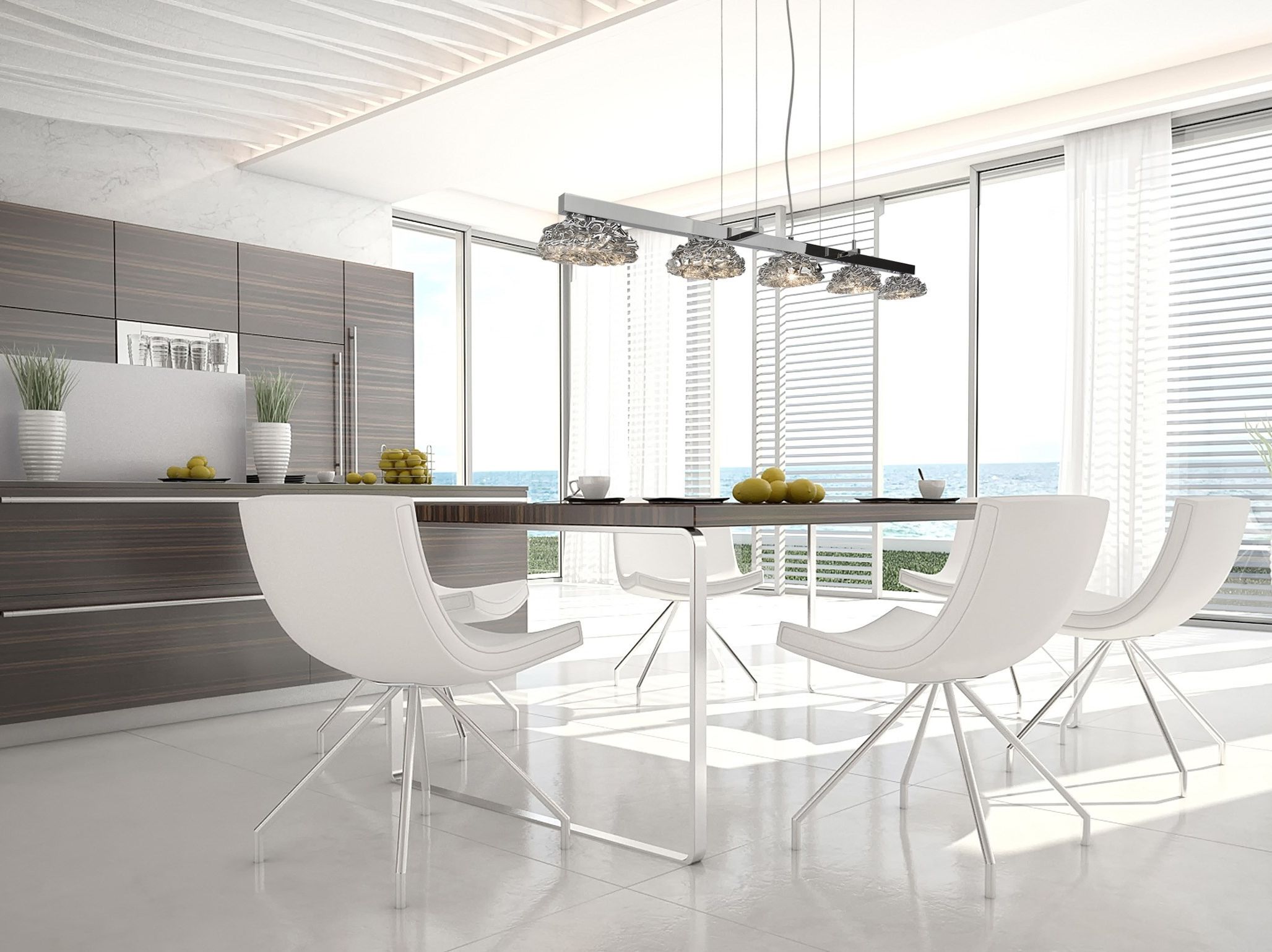 Стеклянный подвесной светильник ILFARI Цветы из Амстердама ARCH-00034401 - Вид №2